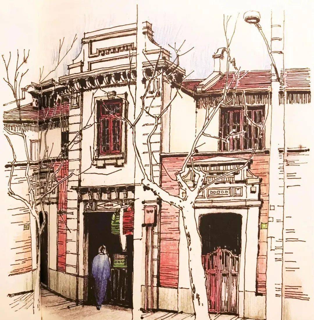 画里的"弄堂口",带你寻找儿时记忆_上海_石库门_南路