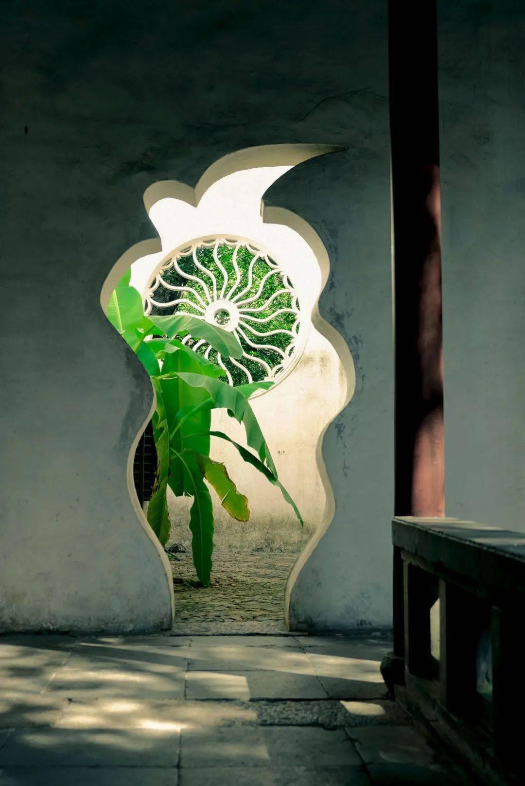 洞门之美,苏州园林里的细节_北坡_秦淮_造型