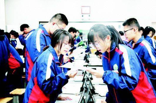 全员参与的271课堂滨州行知中学校园全景富有活力的韵律操温暖有爱的
