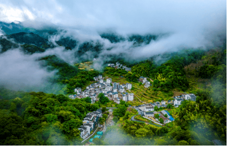 大山村,位于国家级4a级景区石台县仙寓山景区内,村庄自然风光优美,有