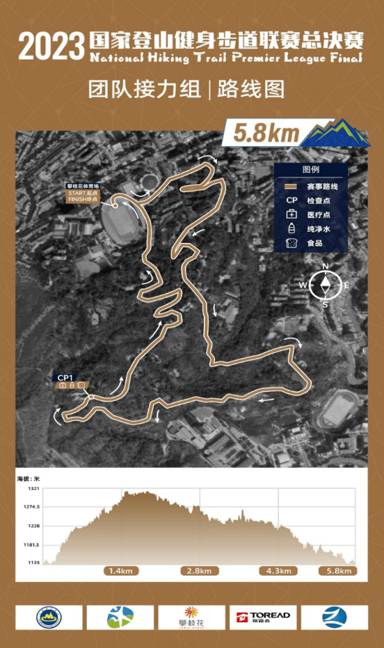 攀枝花登山步道路线图图片