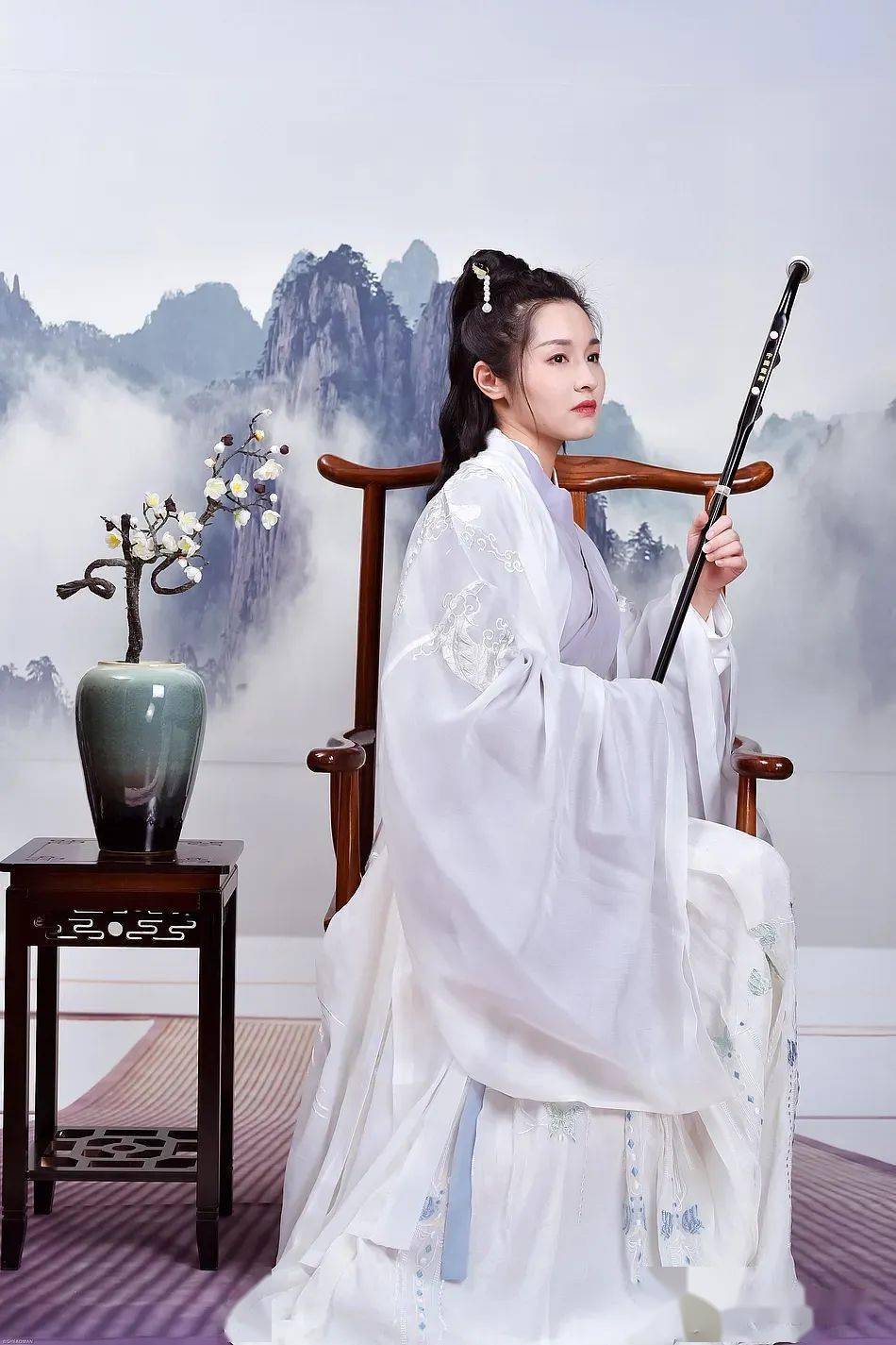 二胡美女写真(手机壁纸)