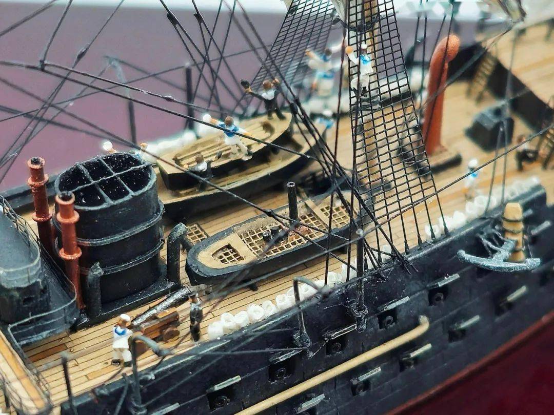 1/700 法国海军风帆蒸汽装甲舰"索尔费里诺号"