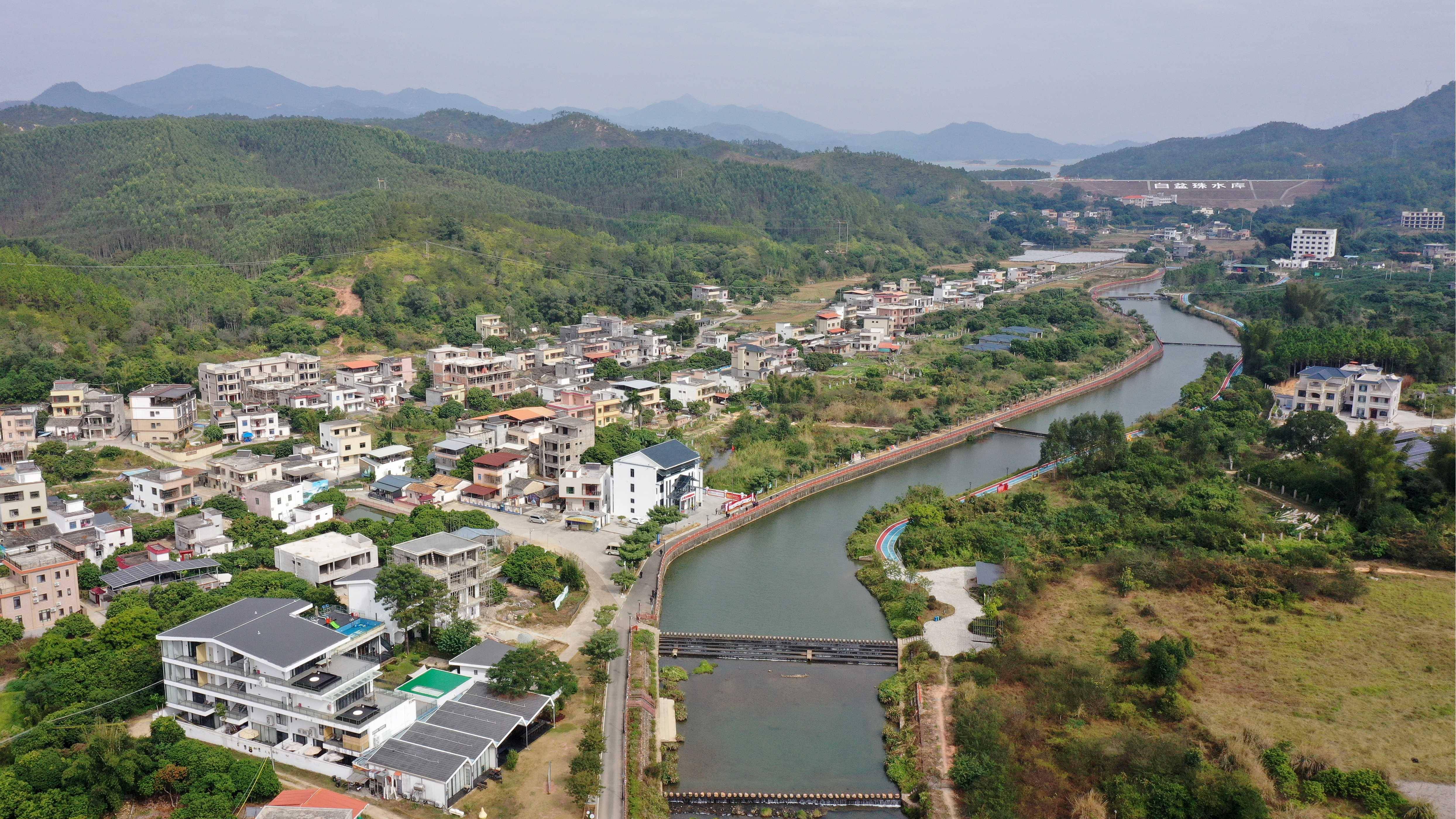 惠东白盆珠横江村:小山村逆袭成"网红村|惠州奋战"百千万工程"_乡村