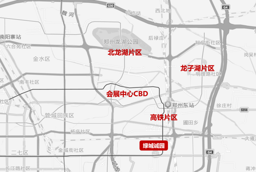 甚至距離cbd,北龍湖,龍子湖也都很近.