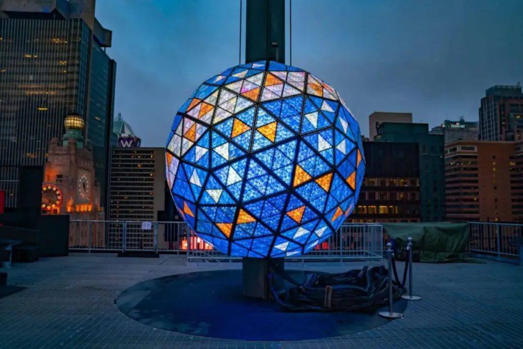 纽约新年水晶球图片