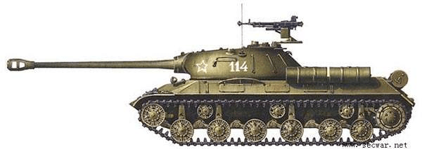 is-2重型坦克1950年底,中國從蘇聯購買10個坦克團的裝備,其中就包括60