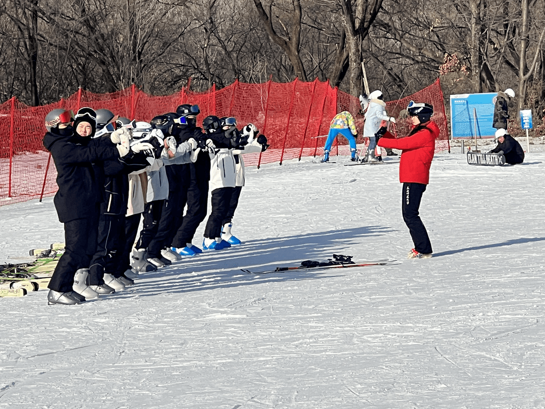 犁式轉彎,平行轉彎,點杖要領東北師範大學劉俊一教授講授高山滑雪原地