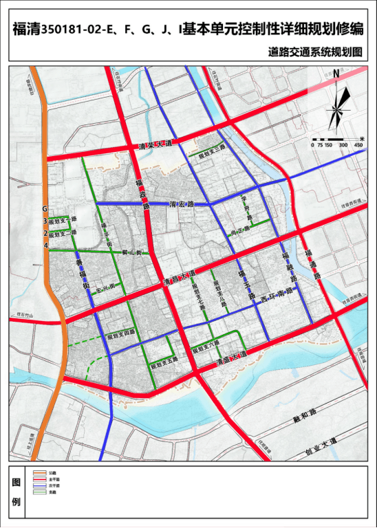 福清市东部红线规划图图片